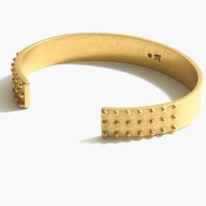 Madewell Gold Dot Cuff Bracelet